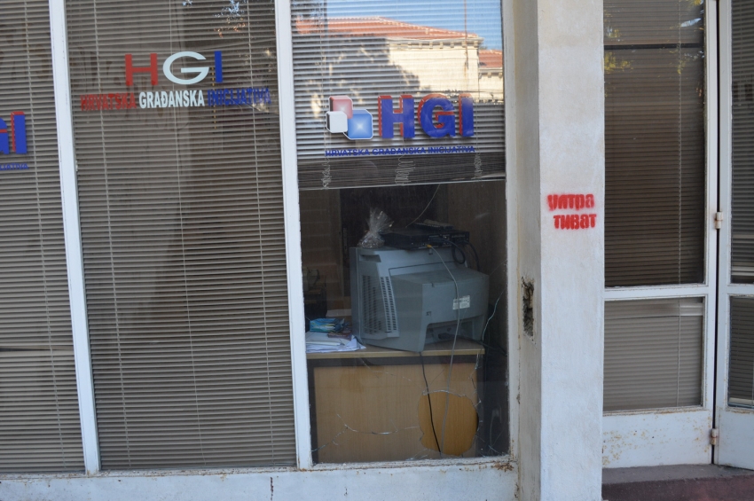 Kamenovane prostorije HGI, Vuksanović: Protiv nas se vodi hajka!