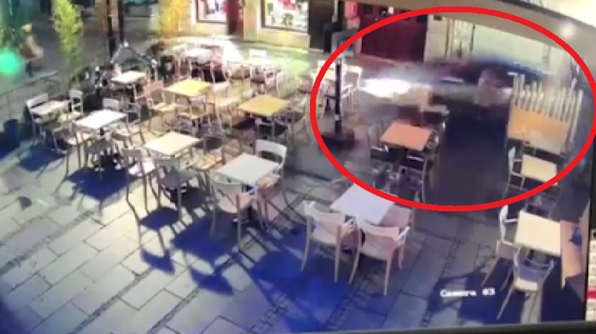 VIDEO: Ovo je trenutak kada je pijani vozač uletio u Knez Mihailovu!