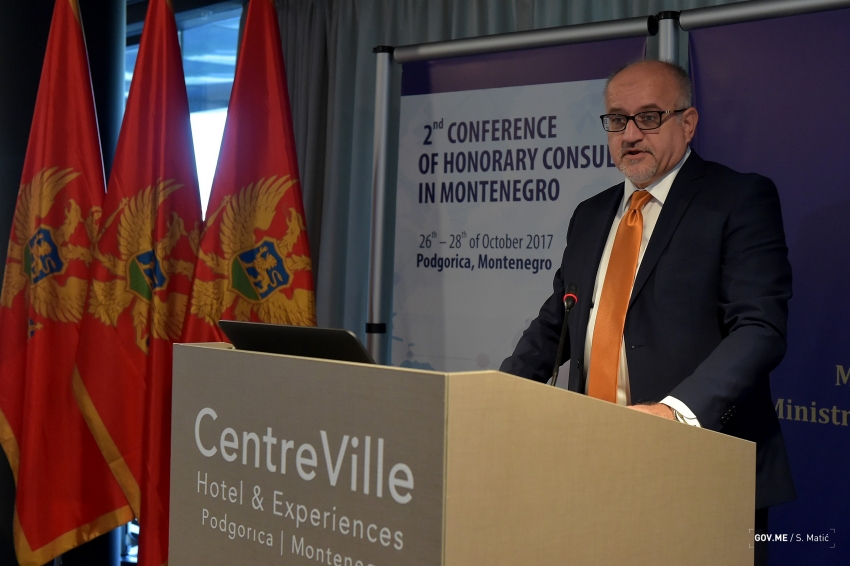 Darmanović otvorio Drugu konferenciju počasnih konzula