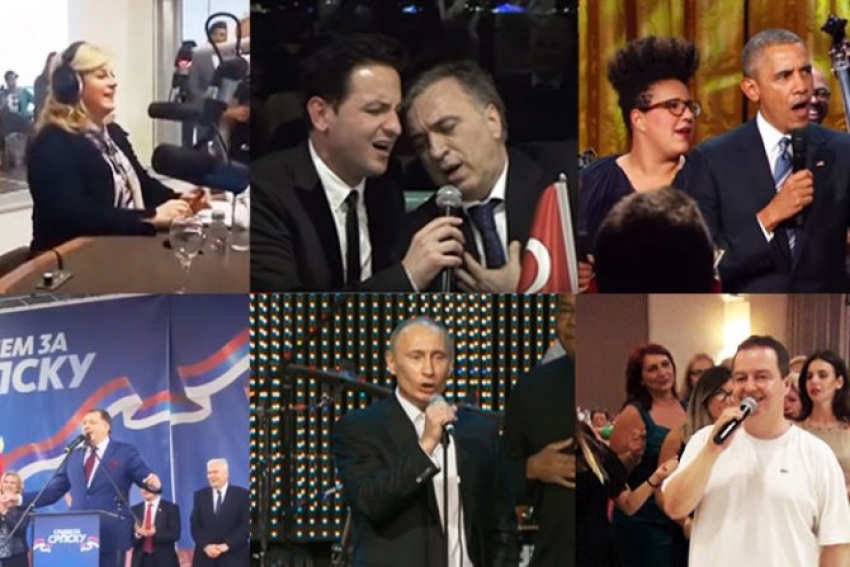 VIDEO: Kad se Putin, Obama, Dačić, Kolinda i naš Filip late mikrofona