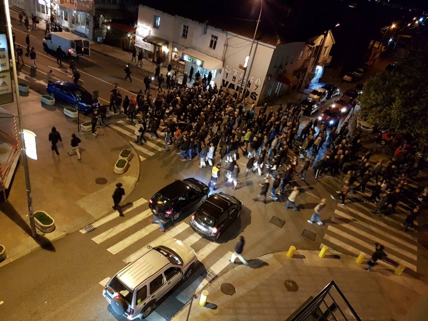 Marš DF-a miran, Mandić i Medojević ćutali: Vrhovna komanda, rušenje stola i svjedočenje popa