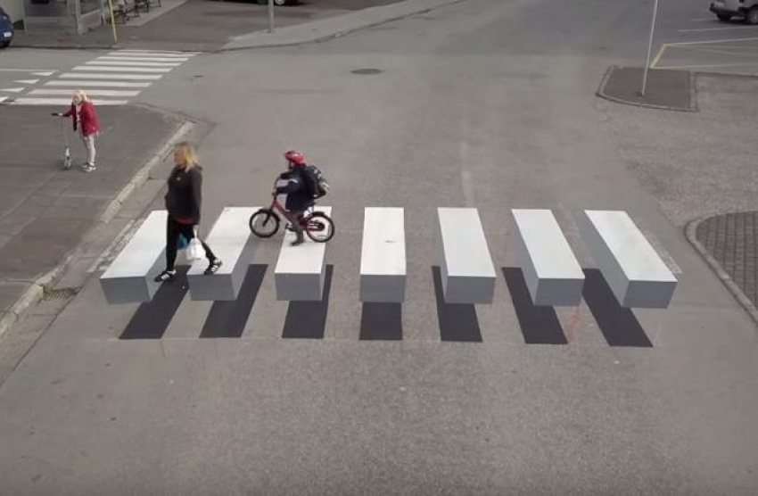 VIDEO: 3D zebre će zamijeniti ležeće policajce