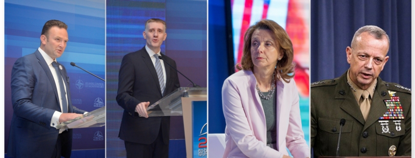 Lukšić i Pejanović Đurišić u UO Atlantskog saveza