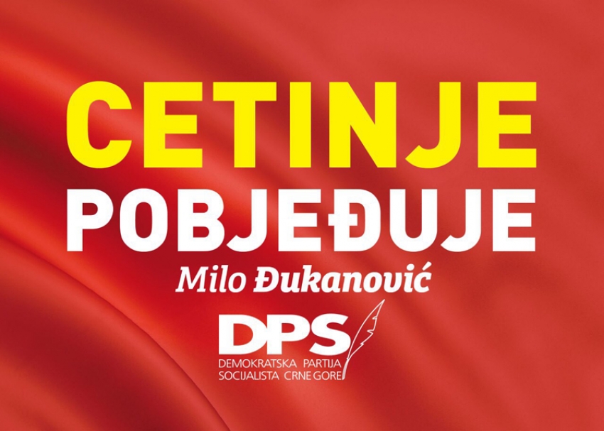 Ovo je slogan cetinjskog DPS-a na jesenjim izborima