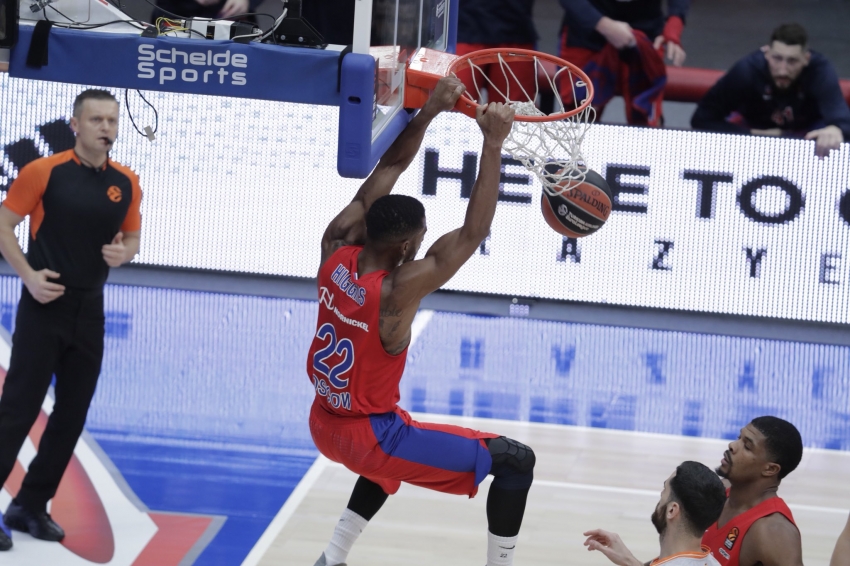 CSKA pobjedom nad Valensijom otvorili šestu rundu Evrolige