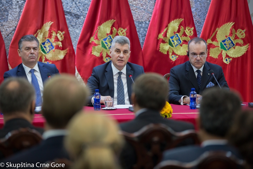 Brajović sa ambasadorima o radu Skupštine: Ne možemo pristati na nerazumne ucjene