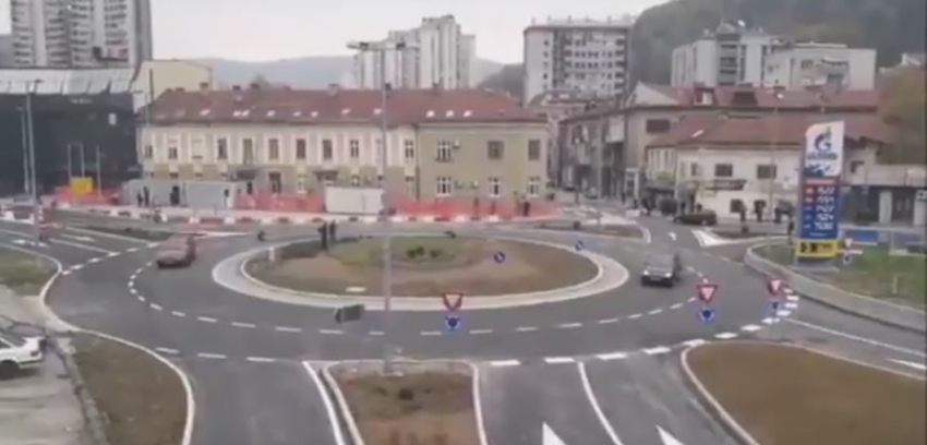 VIDEO: Kružni tok “obrnuo” pamet Užičanima