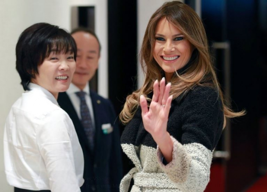 Japanski biseri za Melaniju Tramp