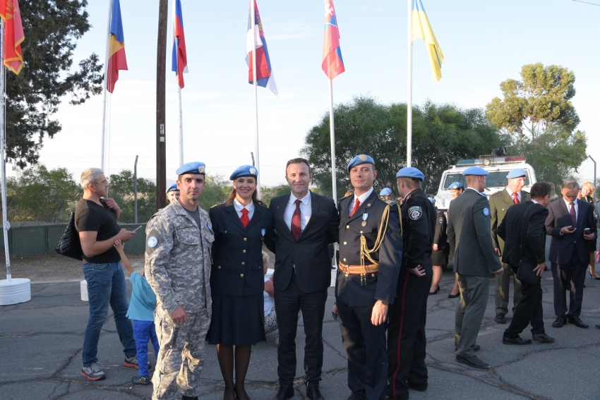 Rabrenović i Rakonjac odlikovani medaljom UN za doprisnos očuvanju mira