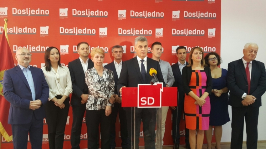 SD formirao pregovaračke timove: Prioritet nijesu funkcije već rješavanje izazova