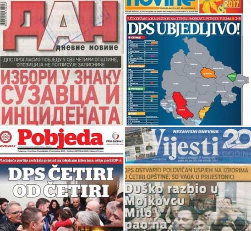 Svako čita što mu milo: DPS pobijedio i “ubjedljivo” i “polovično”