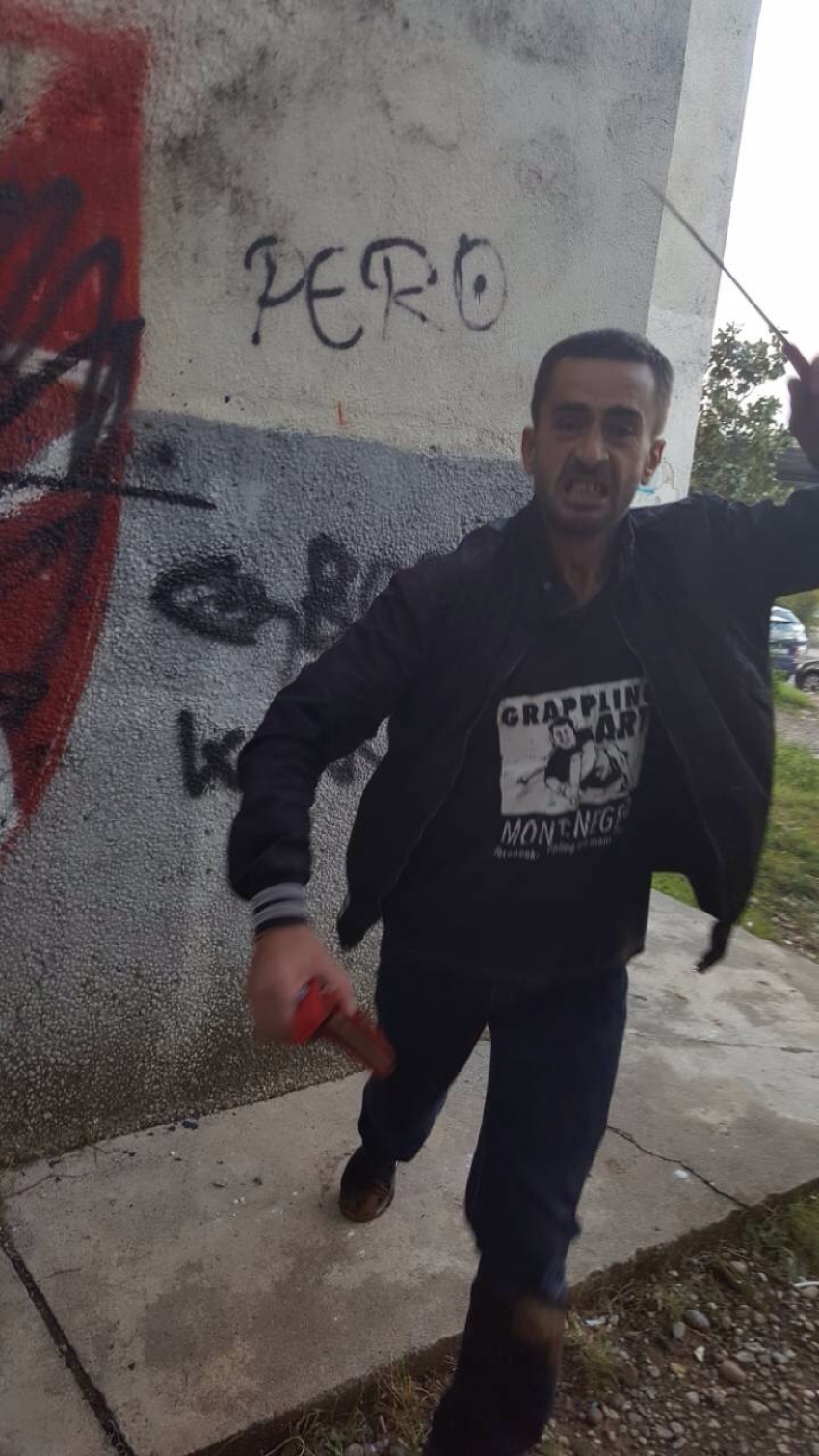 FOTO: Ranjeni inspektor uspio da fotografiše napadača