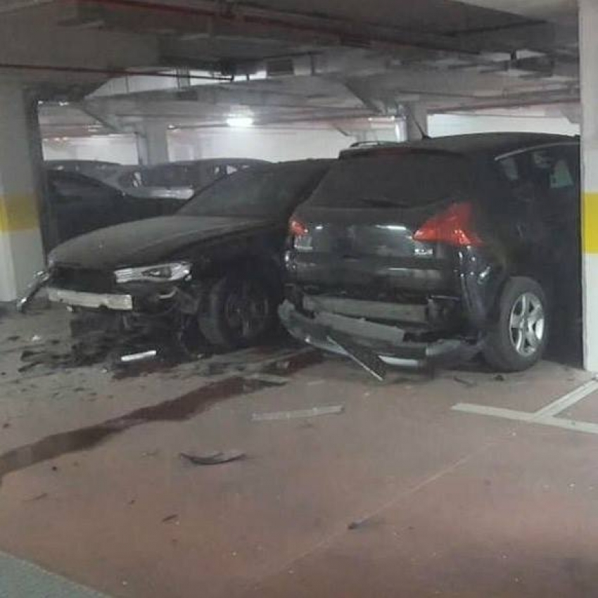 FOTO: Eksploziv podmetnut ispod “audija” u City kvartu, policija traga za počiniocima
