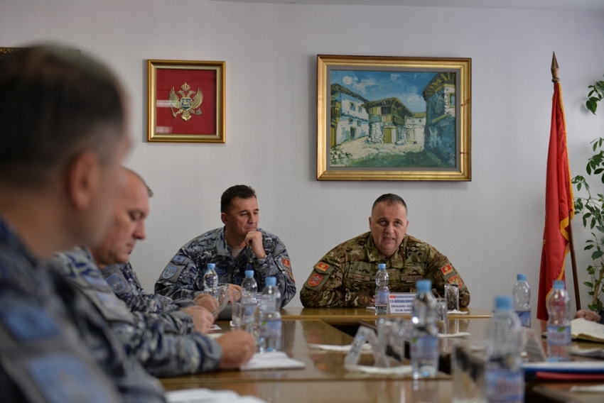 General Daković obišao Mornaricu Vojske CG