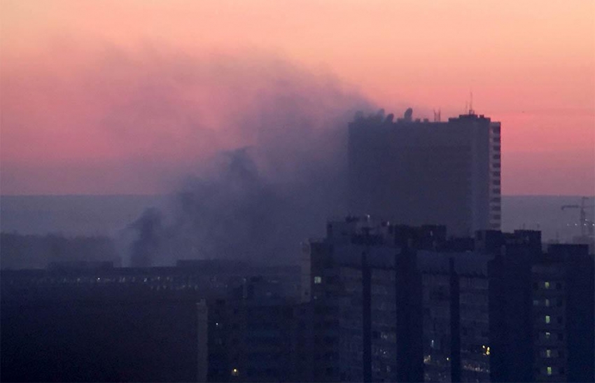 Troje nestalih u požaru u zgradi Ruske spoljnoobavještajne službe