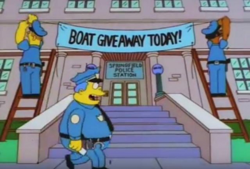 VIDEO: Policija iskoristila trik iz Simpsonovih da uhvati lopove