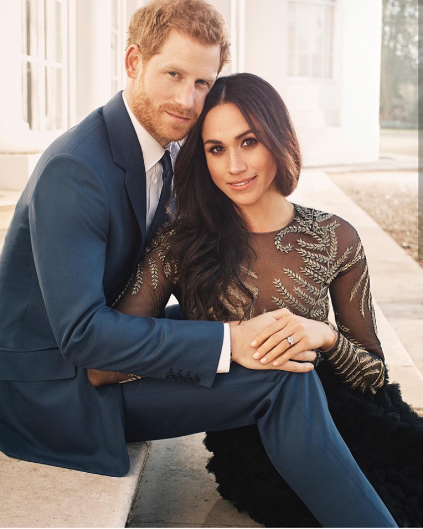 Ovo su zvanične fotografije vjeridbe princa Harija i Megan Markl! Buduća mlada nosi haljinu poznatog brenda