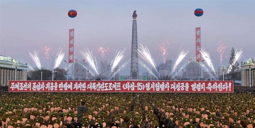 FOTO: Kako je Sjeverna Koreja proslavila lansiranje rakete