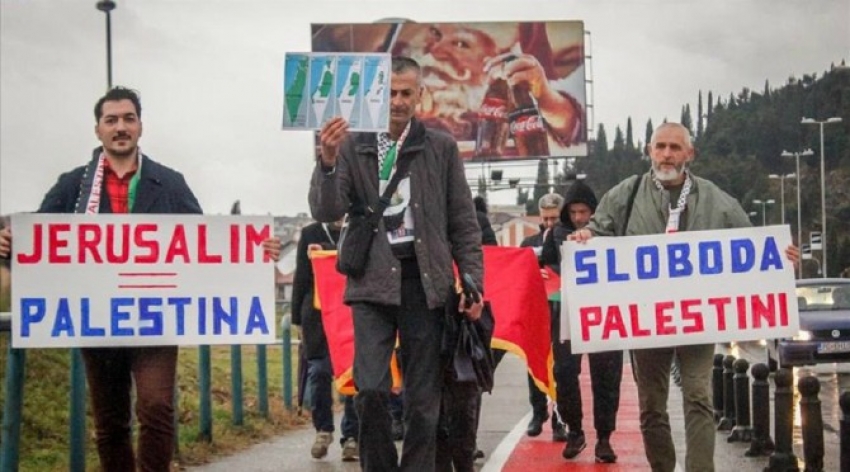 I Crnogorci protestovali protiv Trampove odluke o Jerusalimu