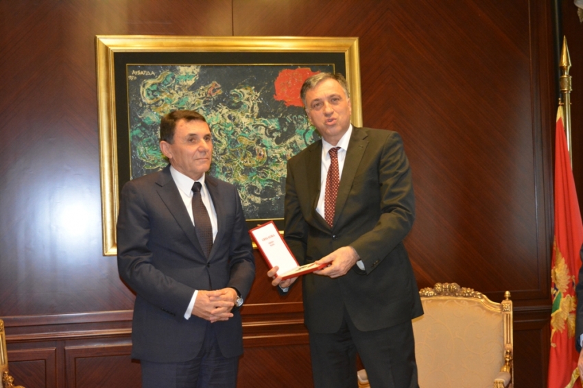 Vujanović uručio Orden rada Velimiru Mijuškoviću