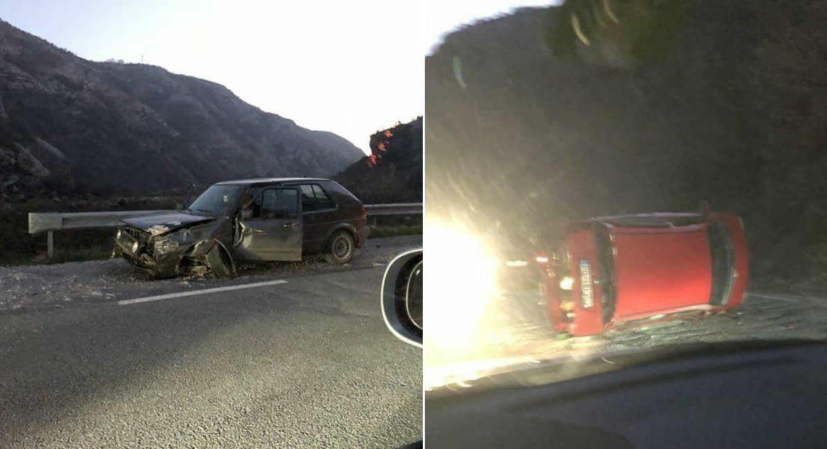 Saobraćajna nesreća u Dromiri, tri osobe povrijeđene