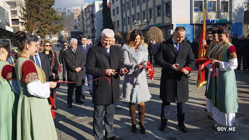 Marković u Bijelom Polju otvorio rekonstruisani gradski trg