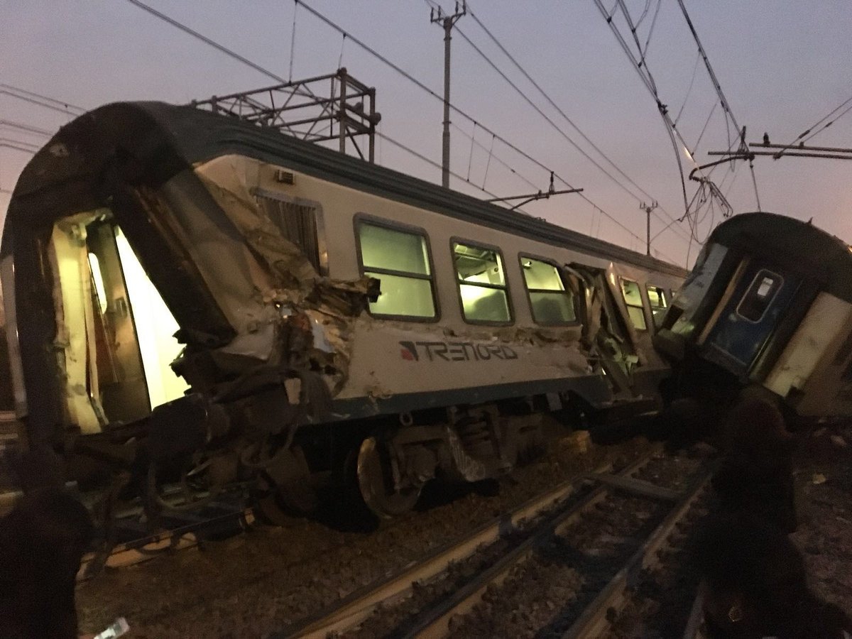 VIDEO: Željeznička nesreća u Italiji, najmanje dvije osobe poginule