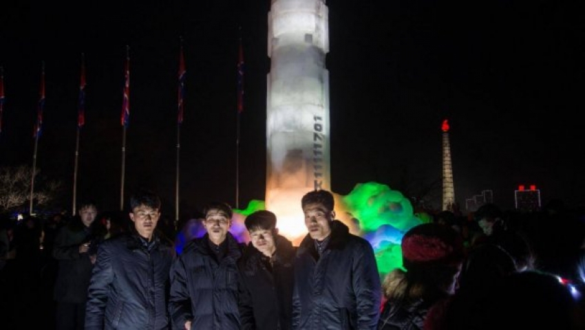 Sjeverna Koreja: Pravili raketu od leda na festivalu skulptura
