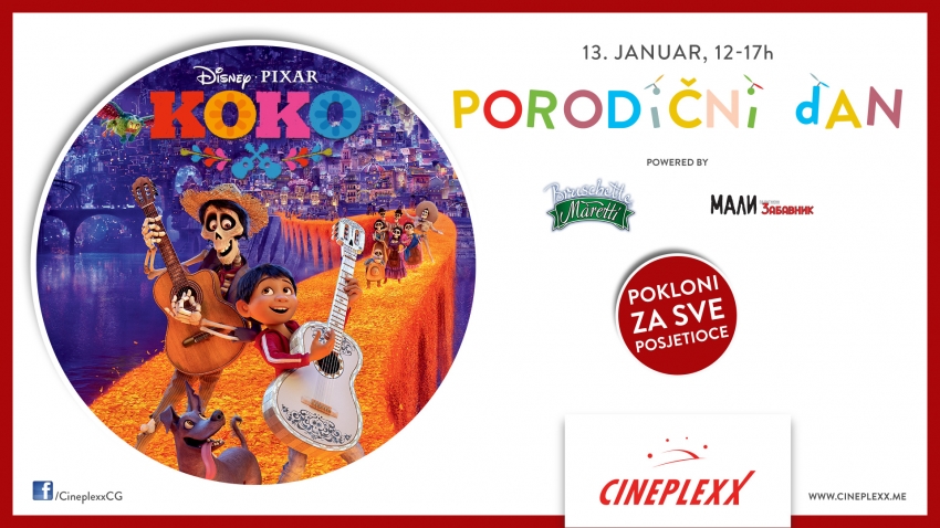 Porodični dan Koko: Zabava za najmlađe u Cineplexxu