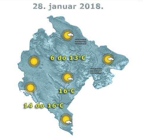 Sunčana nedjelja: Ovo je prognoza vremena