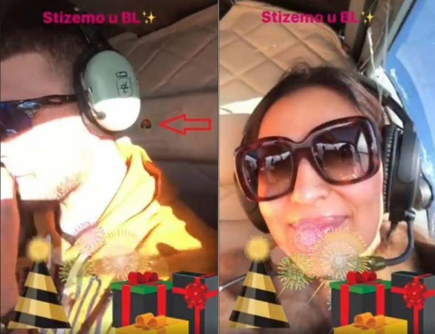 Ceca objasnila: Vožnju iznad Banje Luke ponudio joj direktor Helikopterskog servisa RS