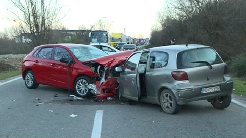 Udes na putu Podgorica – Nikšić, povrijeđeno šest osoba