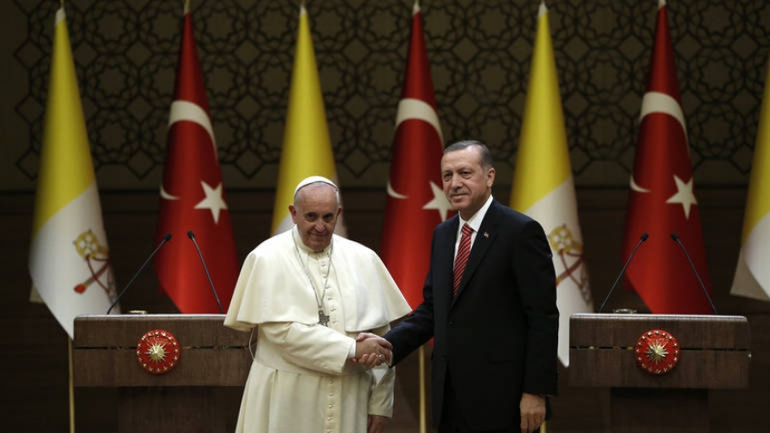 Papa sa Erdoganom 5. februara