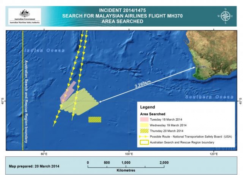 Opet kreće potraga za MH 370