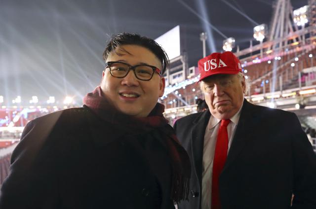 FOTO – Tramp i Kim Džong Un izbačeni sa otvaranja Zimskih olimpijskih igara