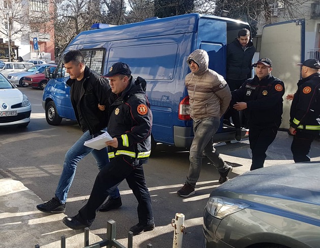 Braća Lambulić i njihovi pomagači Miranovići na saslušanju u ODT