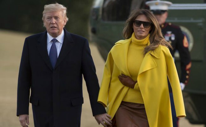 Melanija ponovo “nesvjesno” iskulirala Trampa