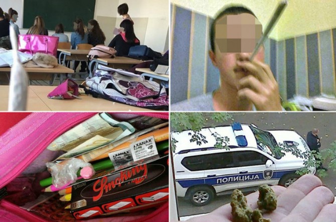 Bijeli prah na lektiri: Instagram profil “Droga Srbija” razotkrio jezive priče iz škola u Srbiji