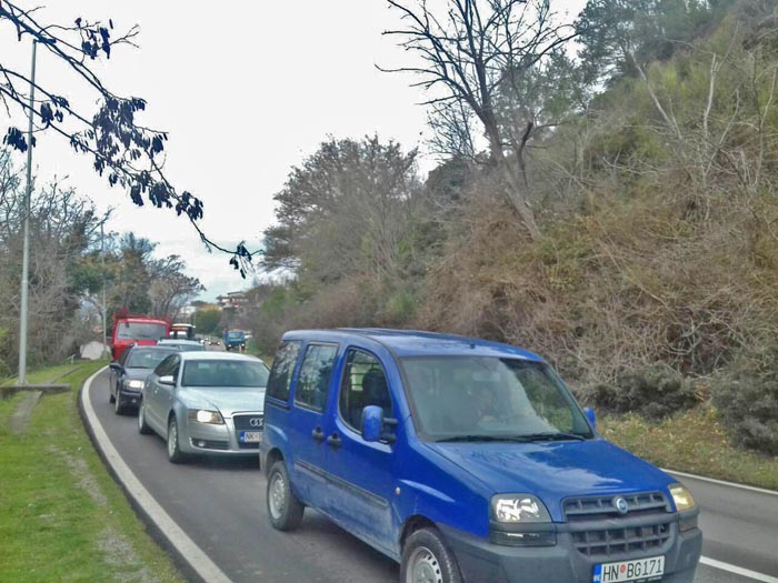 Herceg Novi: U saobraćajnoj nezgodi povrijeđene dvije osobe