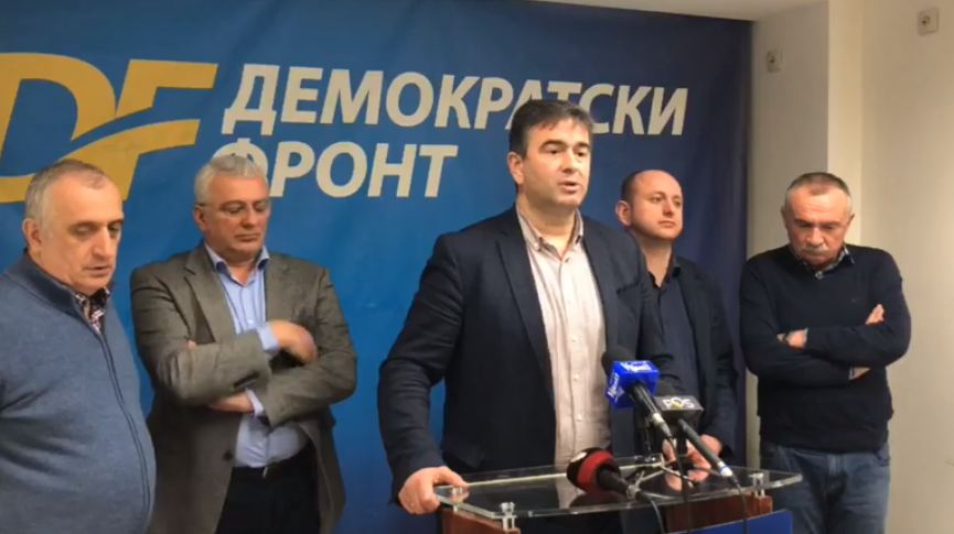 DF traži da se Medojeviću javno sudi: Naš progon može da se završi sukobima