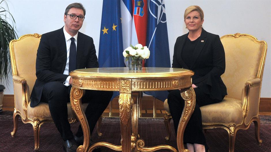 FOTO – Hrvati na Fejsbuku vrijeđaju Kolindu zbog Vučića: “Juda je izdao Isusa, a ti Hrvate i Tuđmana”
