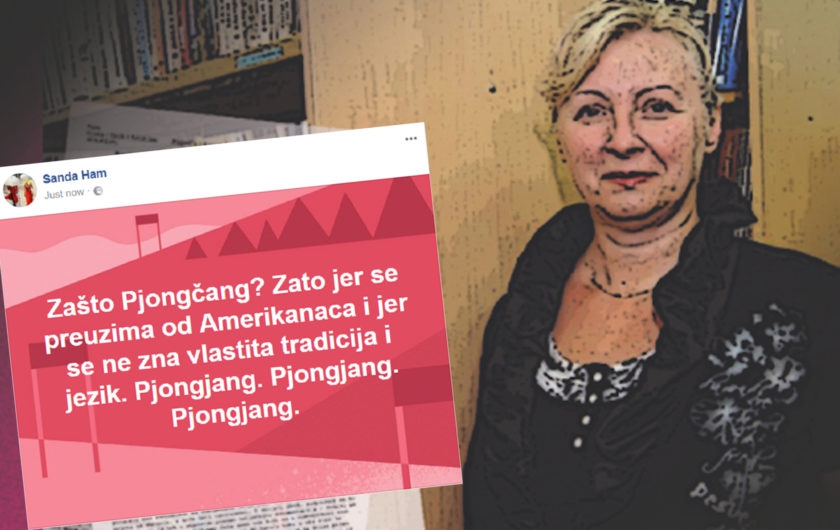 Profesorka hrvatskog jezika tvrdi: Ne kaže se Pjongčang nego Pjongjang
