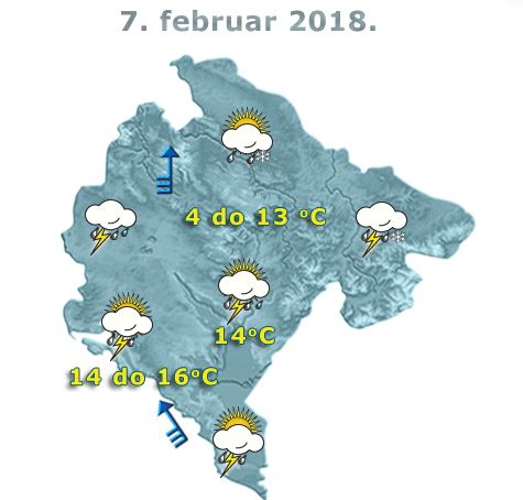 Nažalost, sjutra kiša