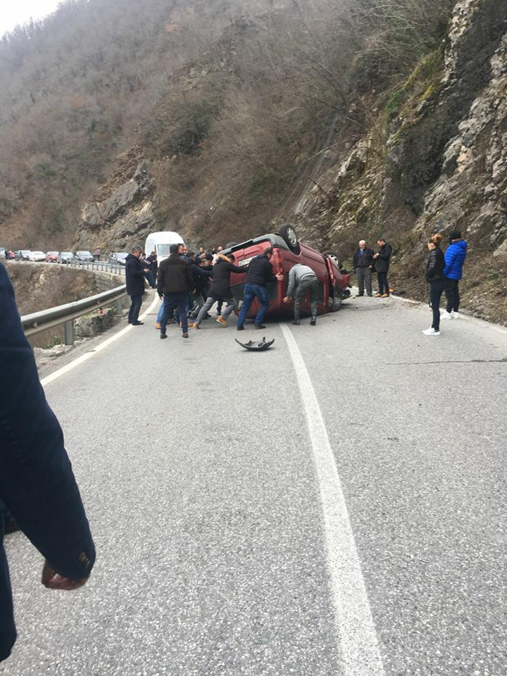Udes na putu Podgorica-Kolašin: Nema povrijeđenih