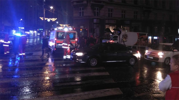 Lančani udes u centru Beograda, povrijeđeno 14 osoba