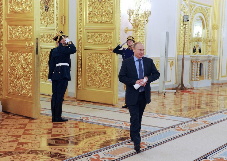 Izbori u Rusiji: Putin glasao u Ruskoj akademiji nauka u Moskvi