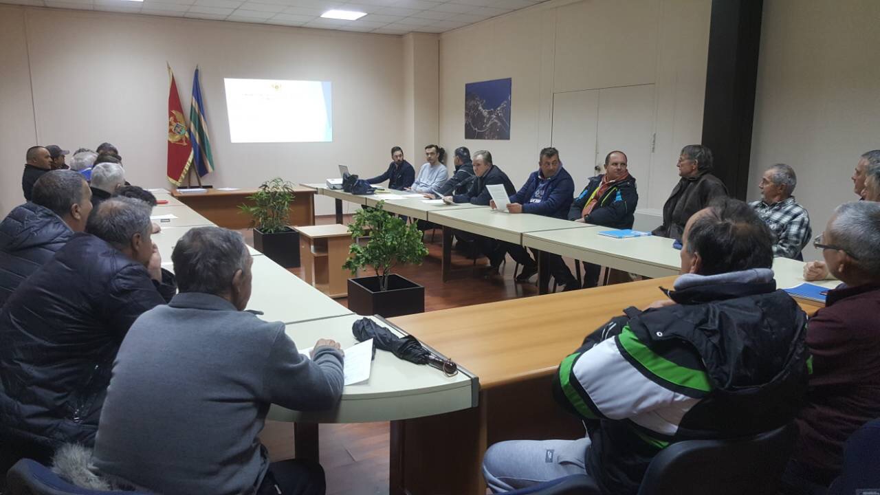 Ribari iz Bara, Ulcinja i Budve upoznati sa mjerama podrške za ovu godinu