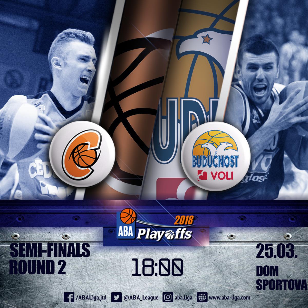 Budućnost u Zagrebu traži prvo finale ABA lige