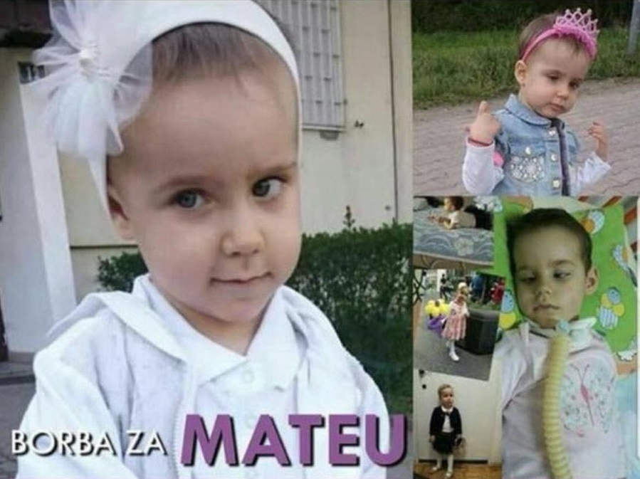 Podržimo borbu za život: Pomozimo Matei da iz ove bitke izađe kao pobjednik