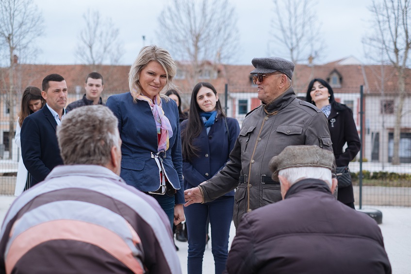Vuksanović posjetila Nikšić: Ovaj grad bio je simbol razvoja i stvaralačke energije